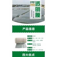 PO膜 無滴膜 大棚膜 農膜 塑料薄膜 高透膜 PEP透明膜