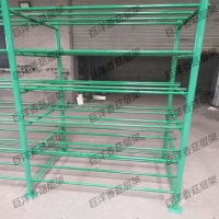 現代化大棚香菇架 香菇鋼管層架 香菇出菇棚架