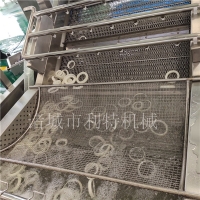 洋蔥圈清洗漂燙線 ?洋蔥圈高壓氣泡清洗機 洋蔥圈清洗機