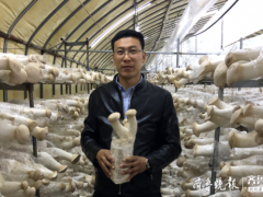 學(xué)機(jī)械的種起了蘑菇，膠州小伙跨界創(chuàng)業(yè)年產(chǎn)值三千多萬(wàn)出口多國(guó) ()