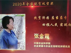 點贊！張金霞、常明昌、侯桂森榮獲2020年全國脫貧攻堅獎 ()